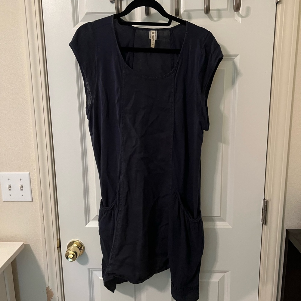 XCVI Midnight Blue tunic XL